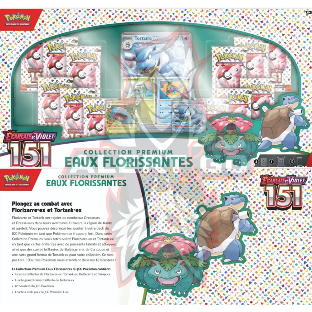 RESA - Coffret - EV03.5 - Collection Premium Eaux Florissantes Écarlate et Violet – 151 (FR)