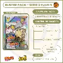 Naruto : Blister de quatre booster + une carte promo 5 yuan Série 3