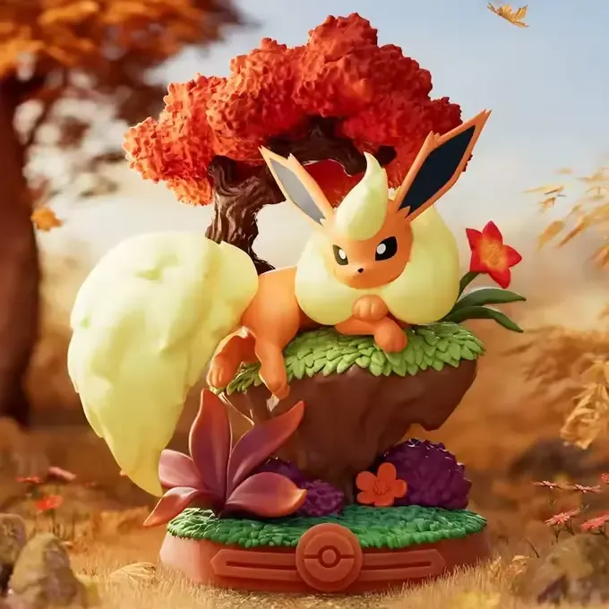 Pokemon-FUNISM-Relax-and-Enjoy-Eevee-Blind-Box-Flareon.webp