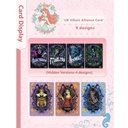 DISNEY - CARD FUN BOX - Princess Collectible (Magic Fairy Tale) Boite 10 Boosters 4 Cartes