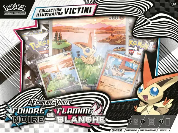 EV10.5 - Coffret Victini 4 boosters (FR)