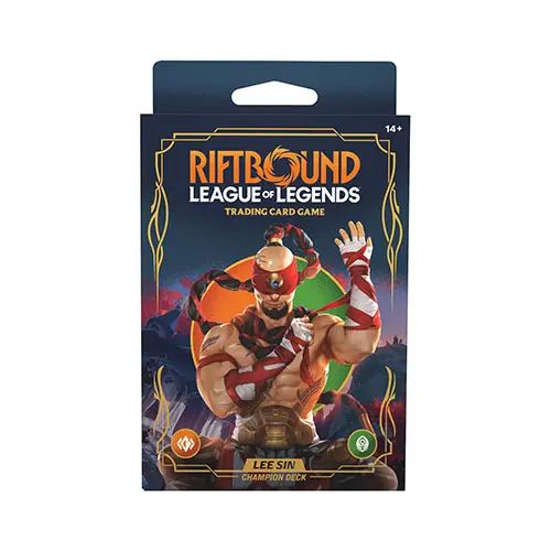 Riftbound : League of Legends TCG - Set One : Origins Champion Deck - Lee Sin / Viktor / Jinx (EN) (Lee Sin)