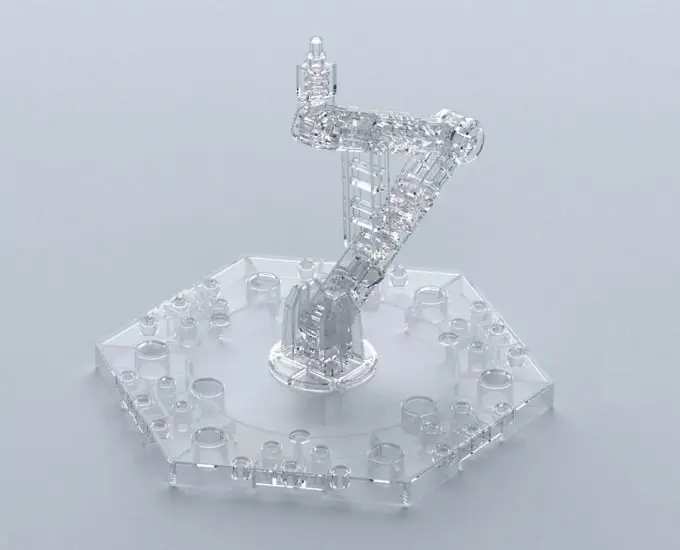 GUNDAM - Model Kit - ACTION BASE 5 CLEAR