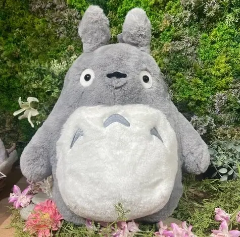 PELUCHE - MON VOISIN TOTORO - Totoro Gris - Peluche Funwari L