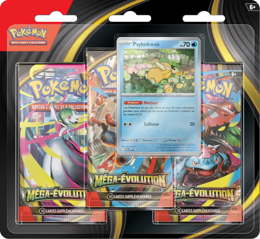 ME01 - TriPack Méga Evolution (visuel aléatoire) (FR) x1