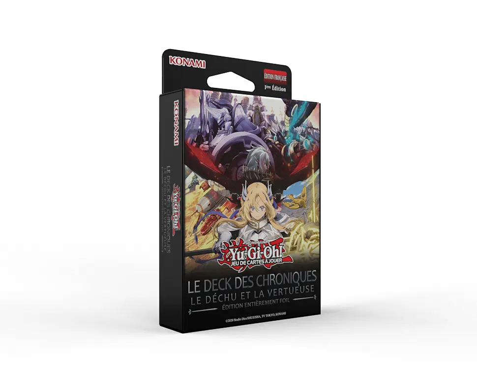 [163188] Yu-Gi-Oh! -  Le deck des Chroniques : Le déchu et la Vertueuse ed FOIL (FR)