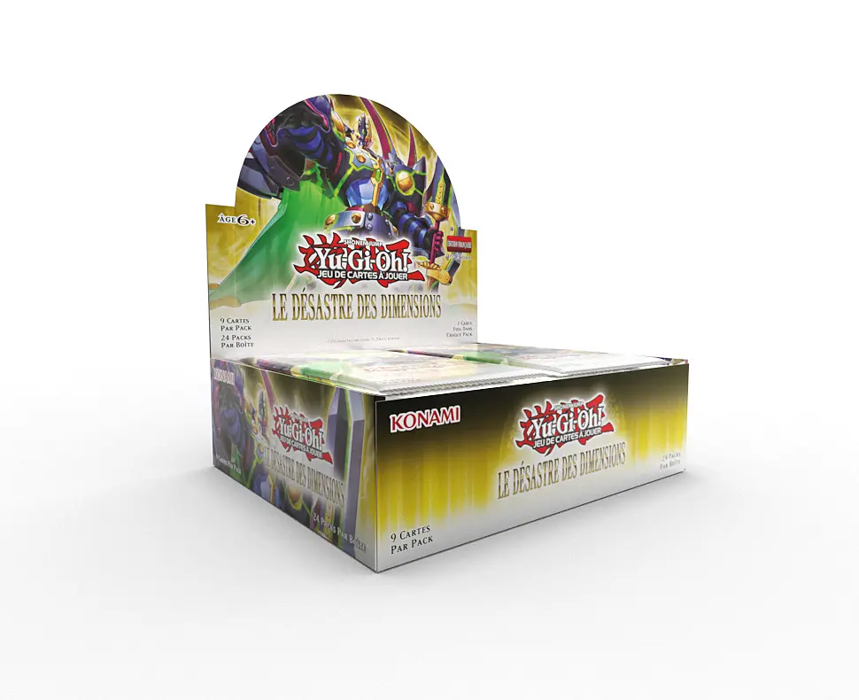 [162617] Yu-Gi-Oh! -  Le Désastre des Dimensions display de 24 Boosters (FR)