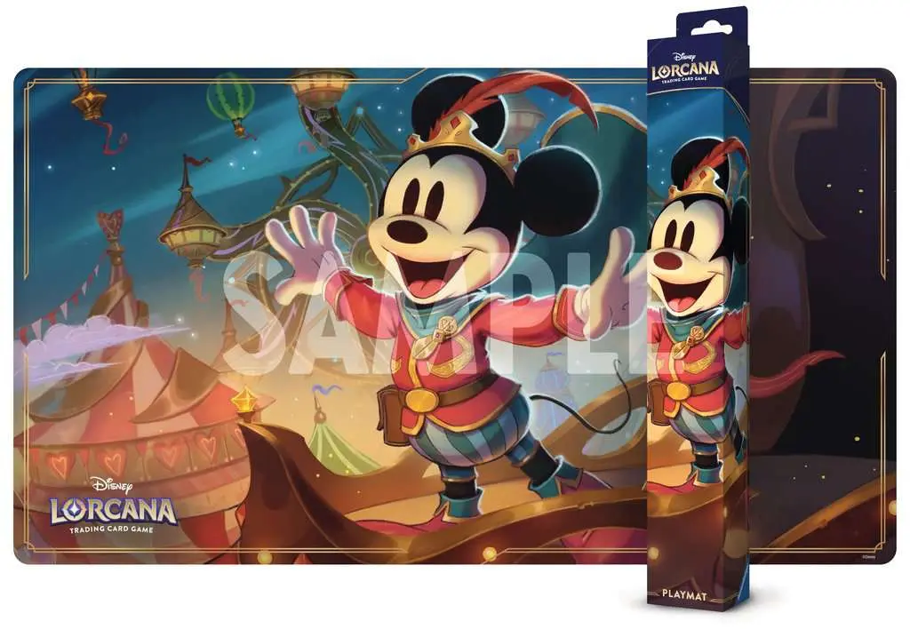 Lueurs dans les profondeurs : Tapis de jeu (Mickey ou Jasmine) (Mickey)