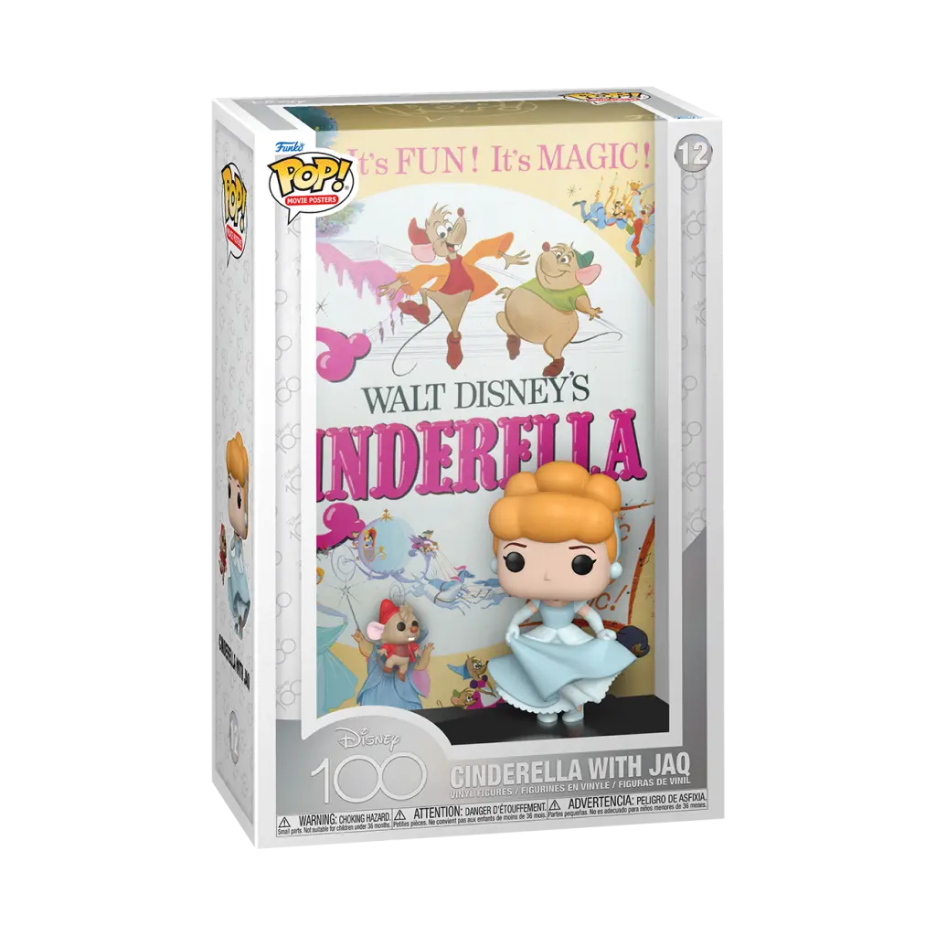 DISNEY - POP N° 12 - Poster Cinderella 100th