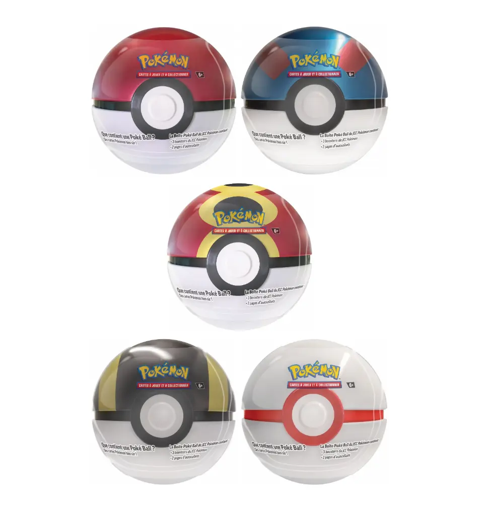 POKEBALL - (4E Trimestre 2025) (FR) x1 (modèle aléatoire)