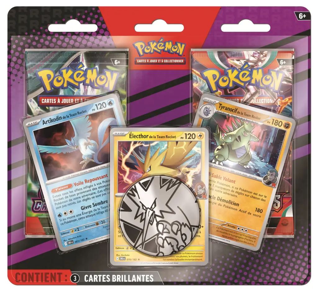 DUO PACK - Blister 2 boosters Octobre 2025 x1 Artikodin / Tyranocif (FR)