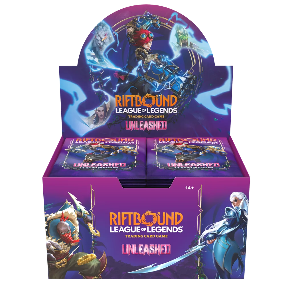 Riftbound : League of Legends TCG - Set Three : Unleashed Booster (x24 boosters) (EN)