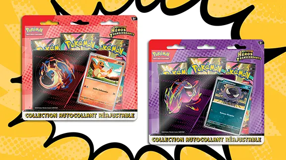 ME02.5 - TriPack 3 booster sticker Fantominus ou Salamèche (visuel aléatoire) (FR) x1