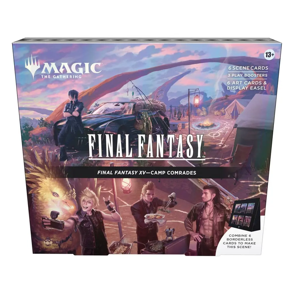 FINAL FANTASY - Boite scènique CAMP COMRADES abîmés (x1) (EN)