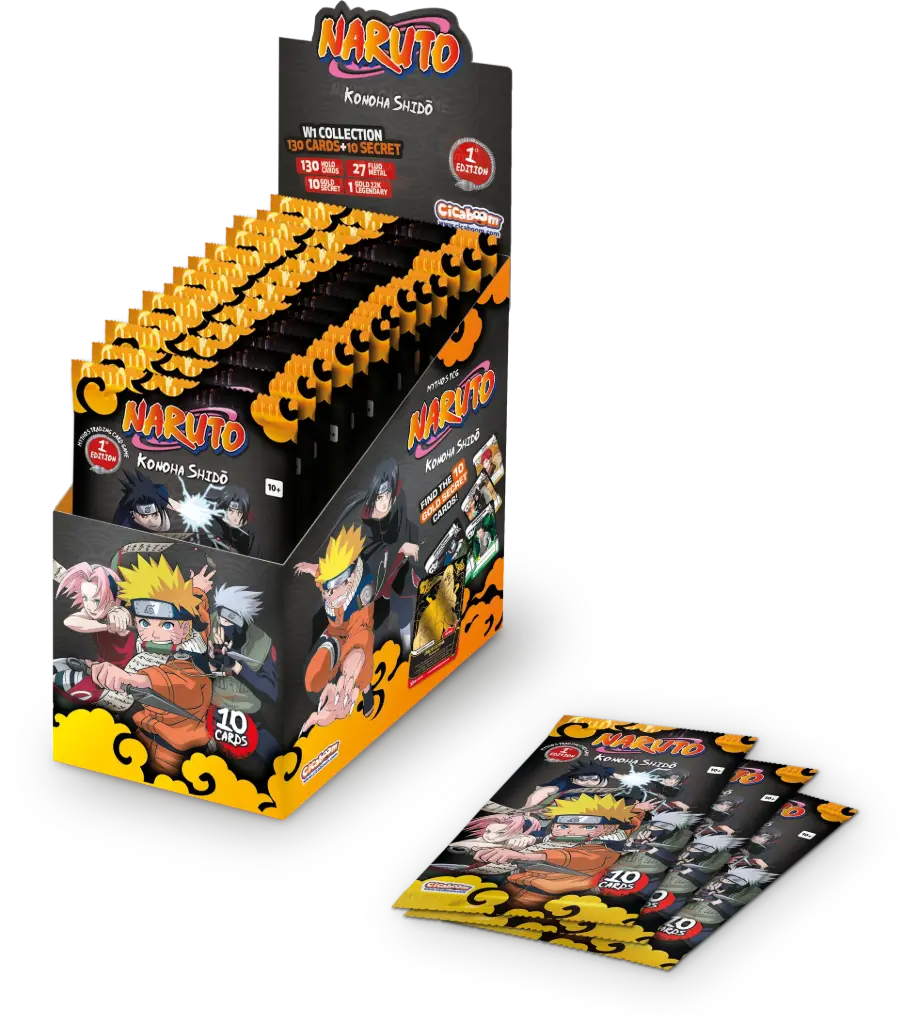 [NCG-NARUT-1-BX-B24-FR] NARUTO - Mythos - Konoha Shidō - Set 1 - 1ère Edition Display (x24 booster) (FR)