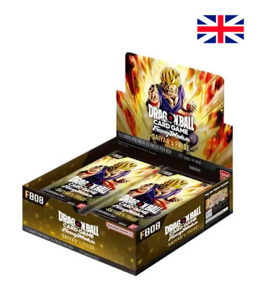 [DRAGONBALLSUPERCARDGAME-2815861] DBZ - Display FB08 - Saiyan's Pride x1 (EN)
