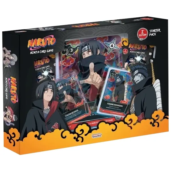[NCG-NARFR-1.2-BW-SPI] NARUTO - Mythos - Set 1 - 2ème Edition - Special Pack Itachi (FR)