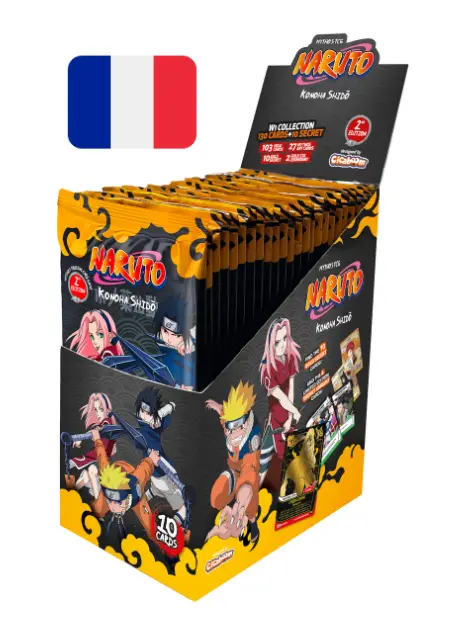 NARUTO - Mythos - First set 2nd Edition Display (x24 booster) (FR)