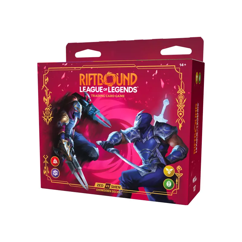 Riftbound : League of Legends TCG - Set Four : Vendetta Champion Deck Showdown: Zed vs Shen (EN)
