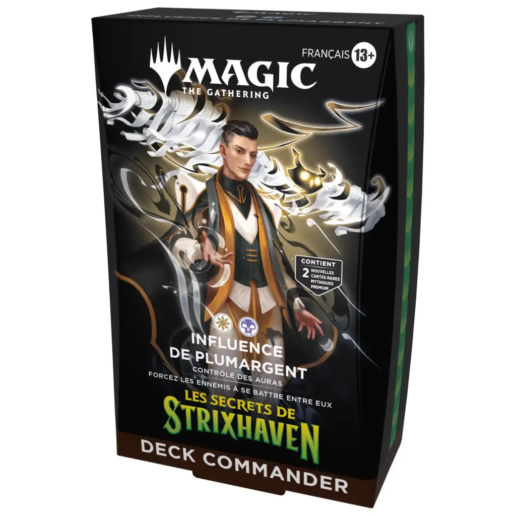 STRIXHAVEN - Deck Commander MTG Les secrets de Strixhaven x1 (FR) (Influence de Plumargent)