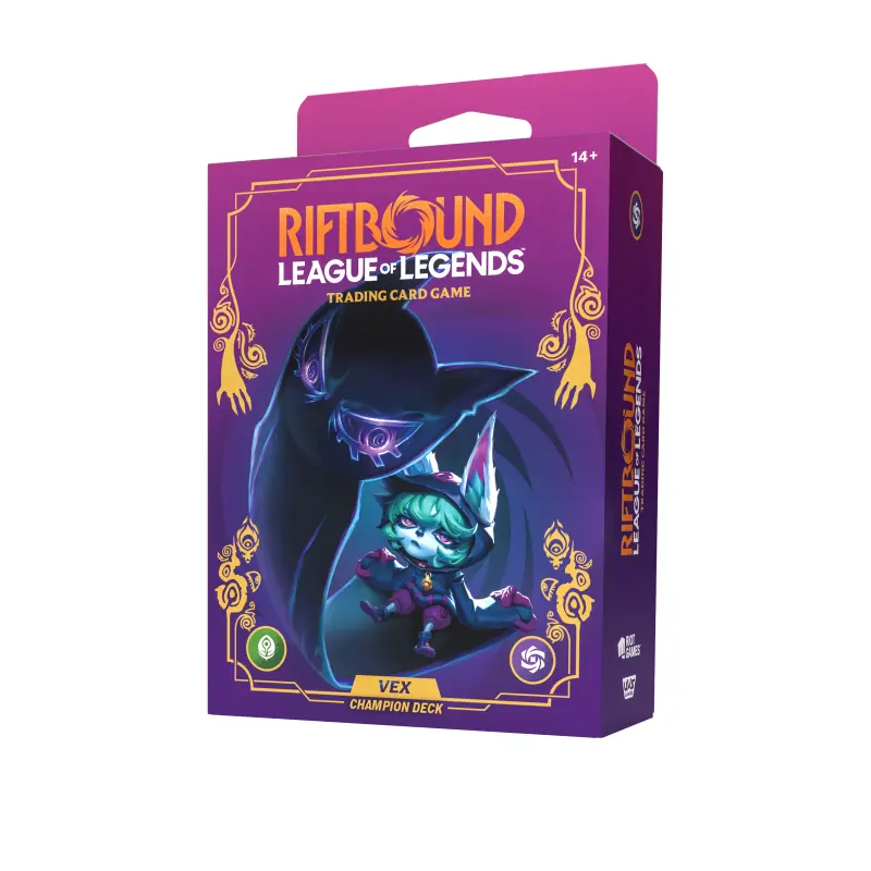 [RB-03PD02-FR] Riftbound : League of Legends TCG - Set 3 : Déchaînement Champion Deck - Vex / Vi (FR) (Vex (FR))