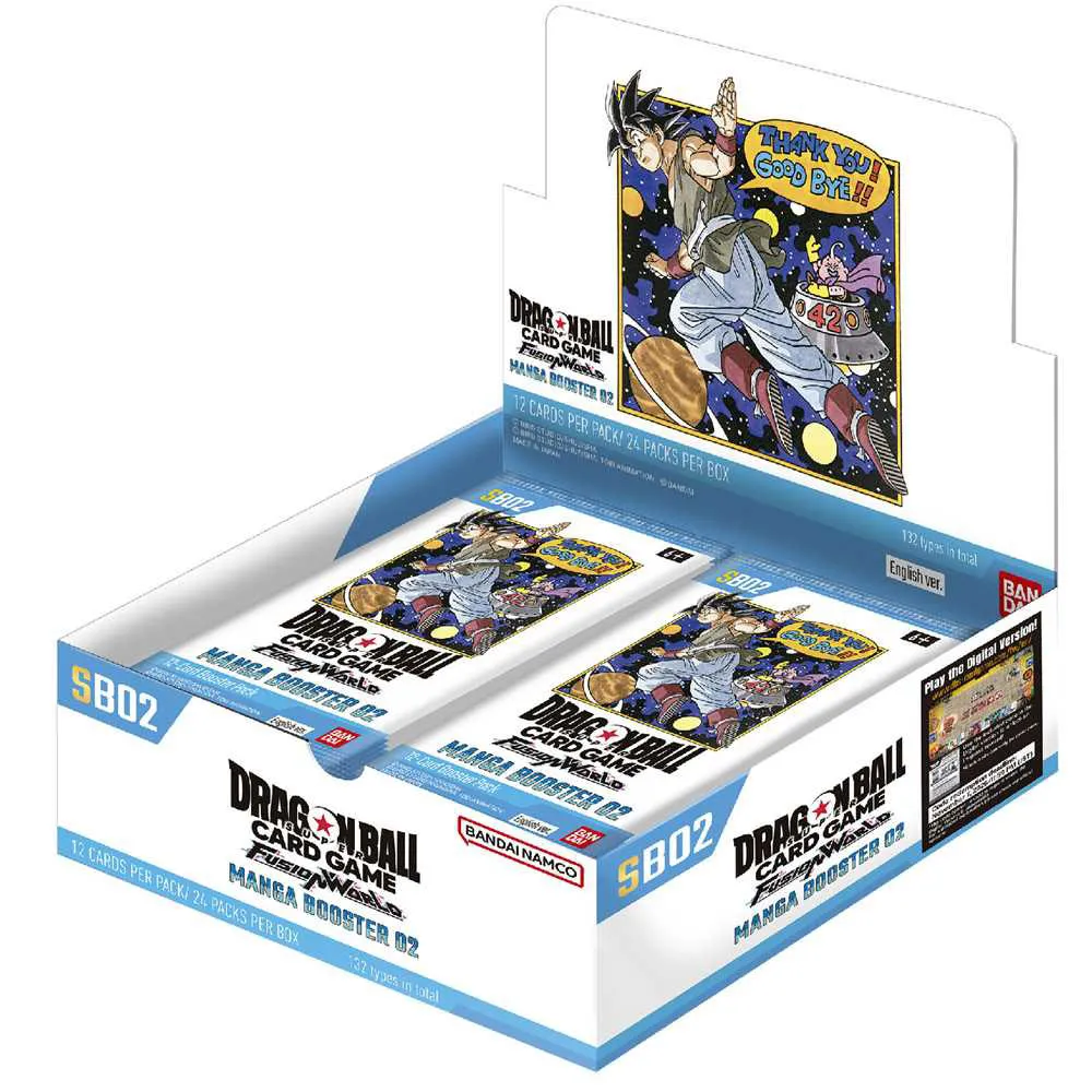 [DRAGONBALLSUPERCARDGAME-124393] DBS - Fusion World - Display SB02 - Manga x1 (EN)