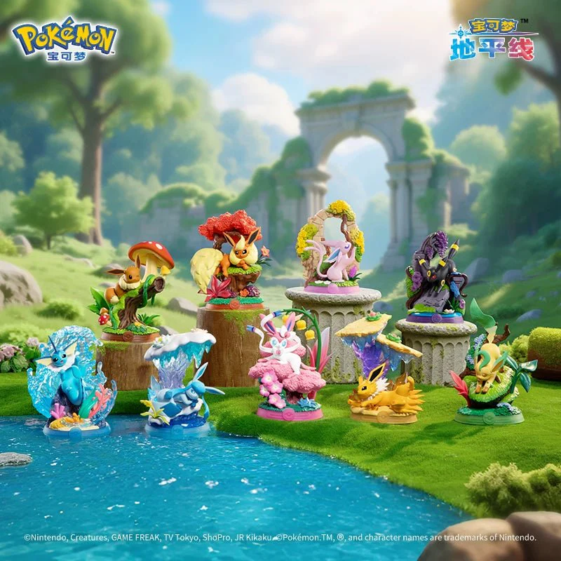 FIGURINE Pokémon - FUNISM - boîte surprise Evee Collection x1