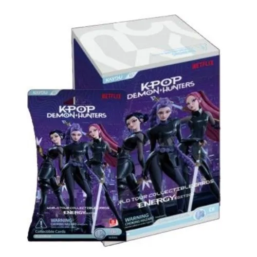 K-POP Demon Hunters - KAYOU CARD - Energy Edition Box (12 boosters / 8 cartes)