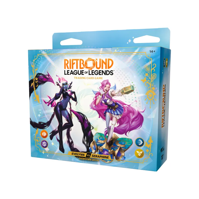 [RB-05SD01-FR] Riftbound : League of Legends TCG - Set Five : Radiance Champion Deck confrontation : Evelynn vs Seraphine (FR)