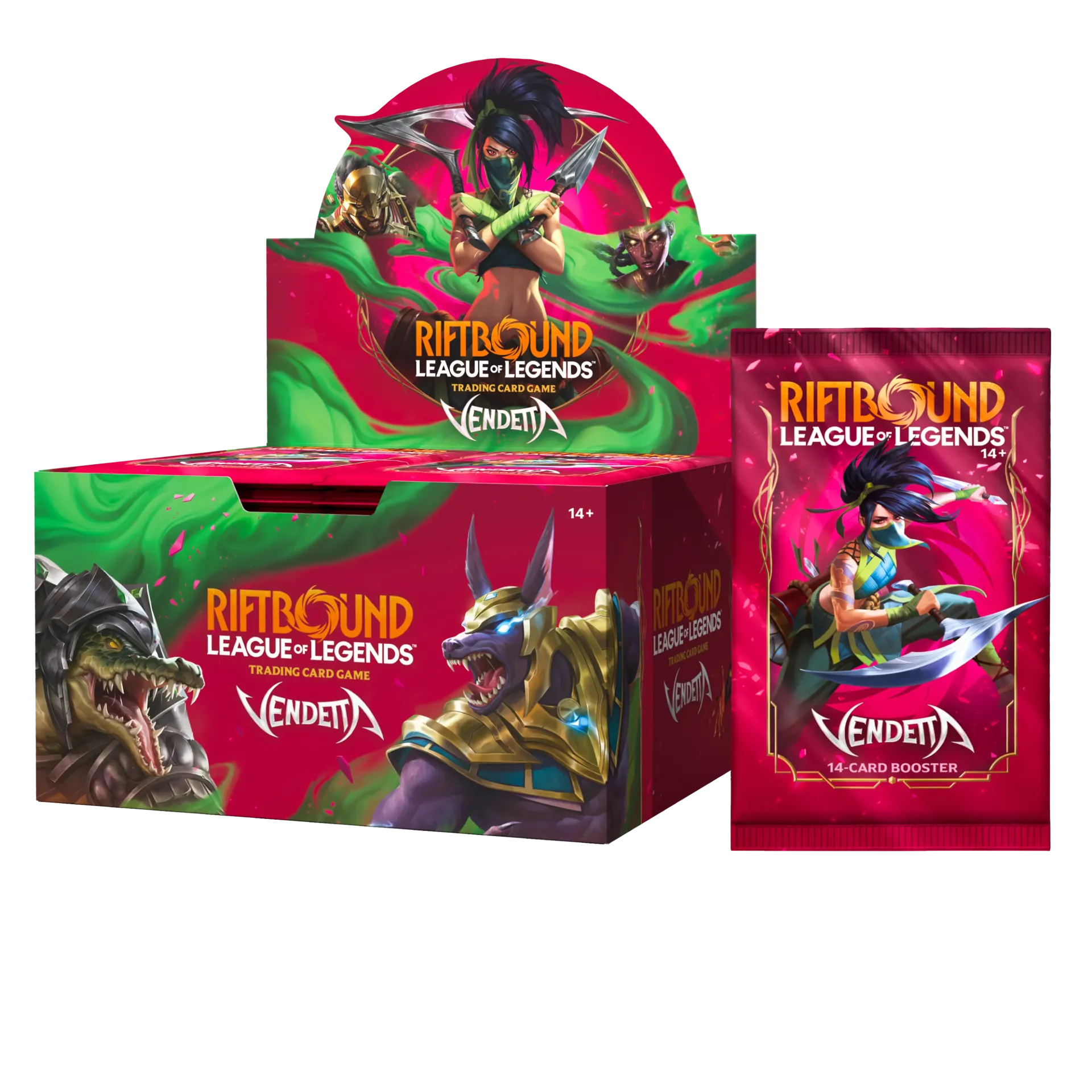 Riftbound : League of Legends TCG - Set 4 : Vendetta Booster (x24 boosters) (FR)