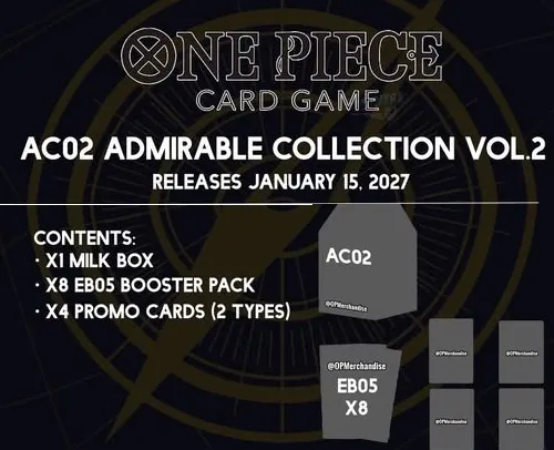 [AC-02-C20-JP] ONE PIECE - AC02 - Admirable Collection vol.2 (JPN)