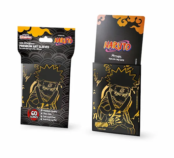 NARUTO - Mythos - NARUTO Mythos TCG - Gold Naruto (Paquet de 60)