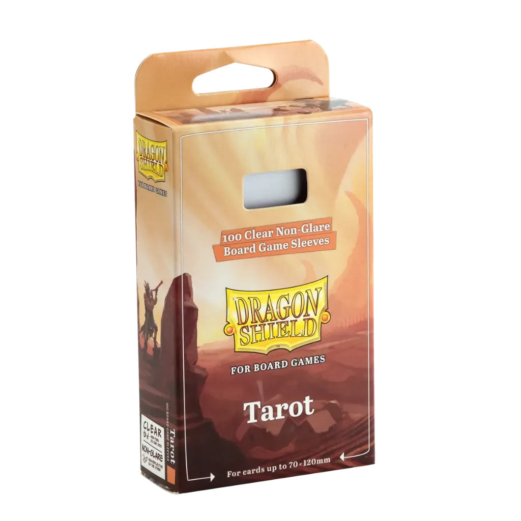 DS - Board Games Sleeves Clear/Non-Glare: 70x120mm [Tarot] (100 Sleeves)