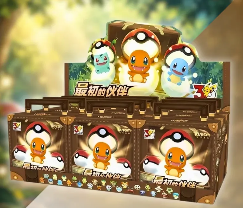 FUNISM - Pokémon - Mini Boîte Mystère Pokéball Premier Partenaire 30e anniversaire