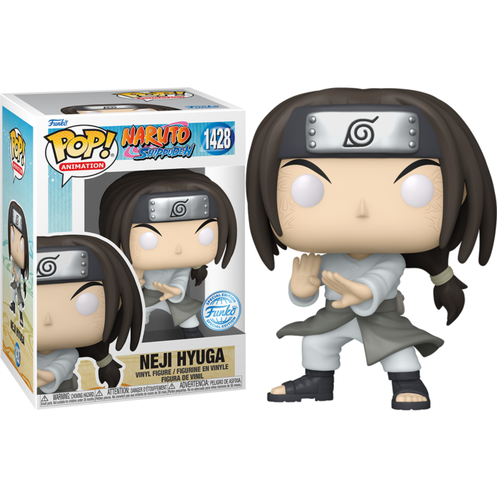 NARUTO - POP Animation N° 1428 - Neji avec Chase (Neji normal)
