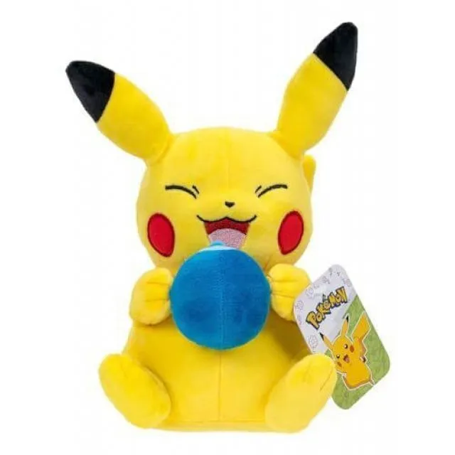 PELUCHE - POKEMON - Pikachu Fruit bleu 20cm
