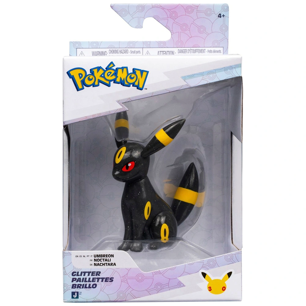 FIGURINE Pokémon - Noctali Glitter (Paillettes) Jazwares