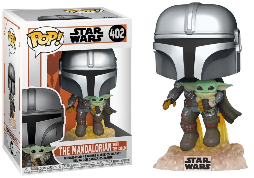 [191186] THE MANDALORIAN - POP N° 402 - Mando Flying w/ Jet Pack