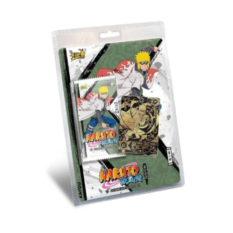 Naruto : Blister de quatre booster + une carte promo 5 yuan Série 3
