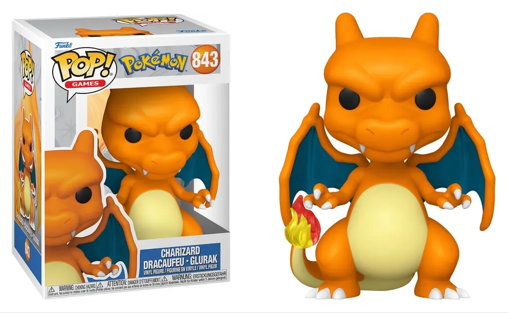 [215982] POKEMON - POP Games N° 843 - Dracaufeu
