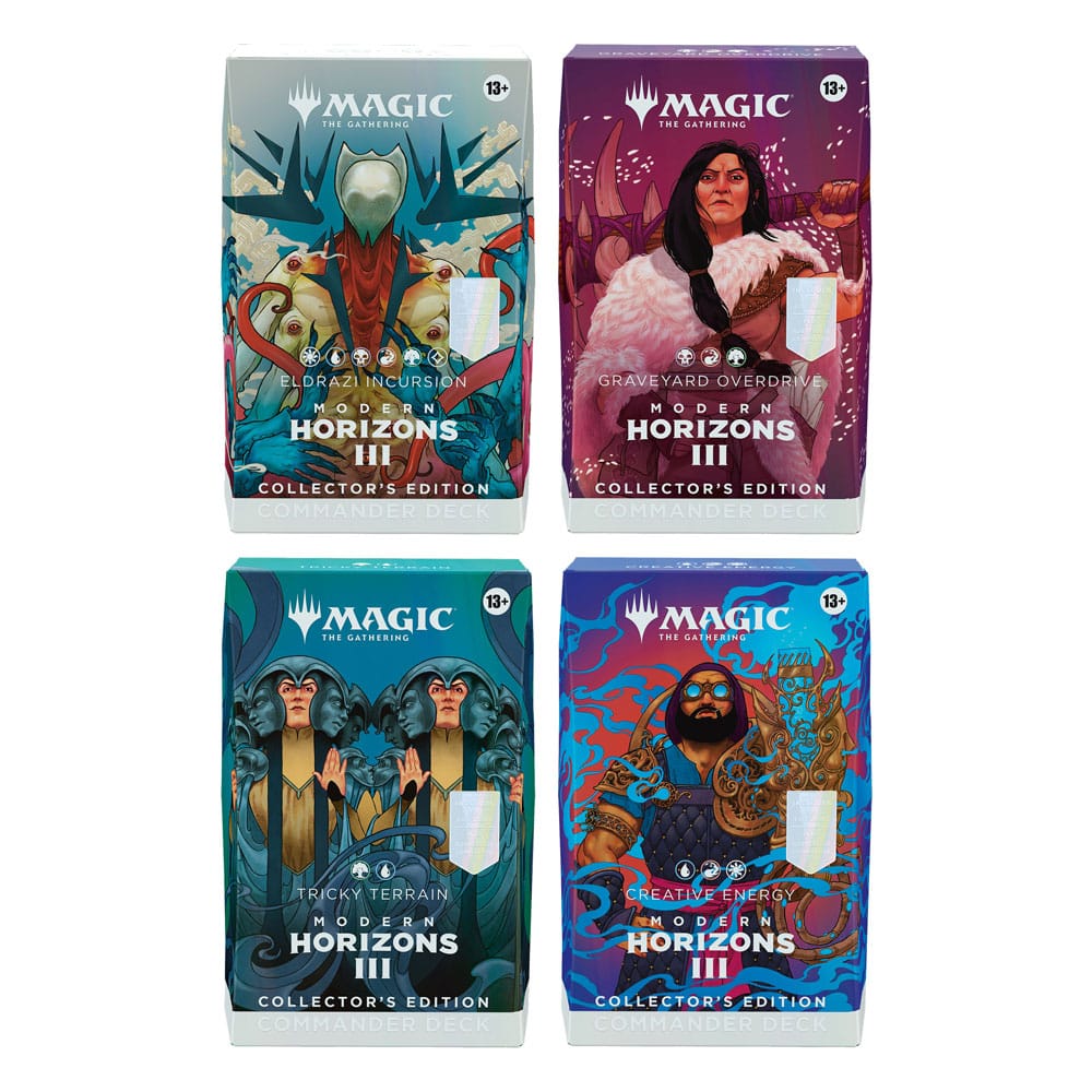 MODERN : Horizons du Modern III Decks Commander édition collector x4 (FR)