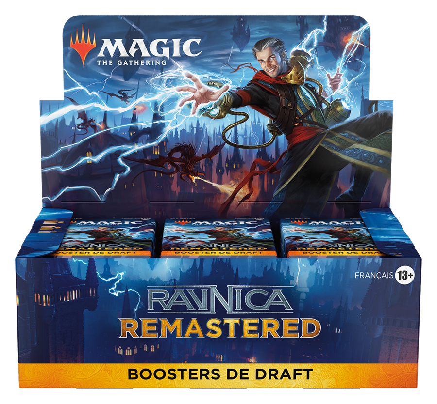 [D23761010] Réédition : Ravnica Remastered Boîte de boosters draft (FR)