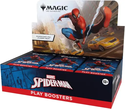 SPIDER MAN - Display booster de jeu (30 Boosters) (FR)