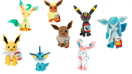 PELUCHE - POKEMON - 8" PLUSH EVOLUTION EVOLI (20cm)