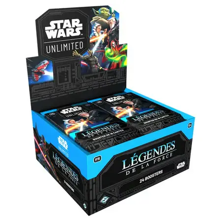 Star Wars Unlimited : Légendes de la Force - Display de 24 boosters (FR)