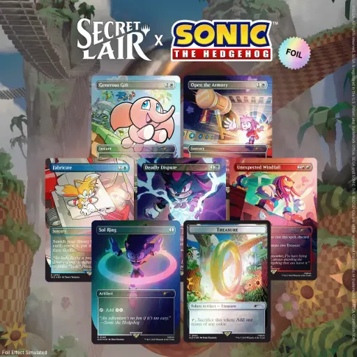 SONIC - Secret Lair x Sonic: Chasing Adventure (foils / non foils) (UK)