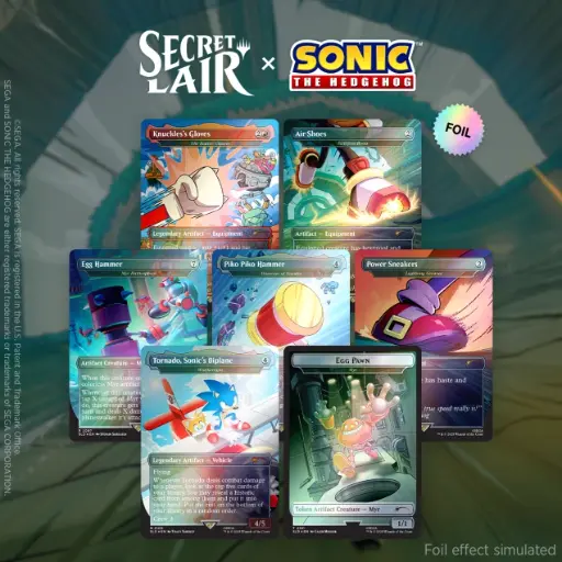 SONIC - Secret Lair x Sonic: Turbo Gear (foils / non foils) (UK)