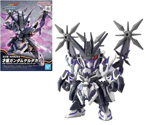 [202323] GUNDAM - SDW Heroes Saizo Gundam Delta Kai - Model Kit