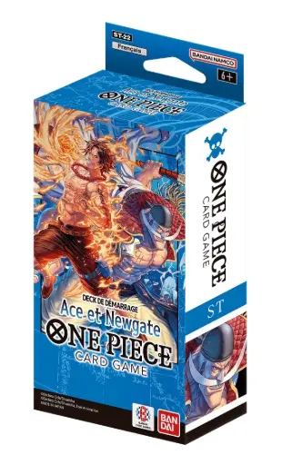[163922] ONE PIECE - ST22 - Ace et Newgate Deck démarrage (FR)