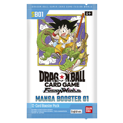 DBZ - Display SB01 - Manga Booster 01 display x1 (JPN)